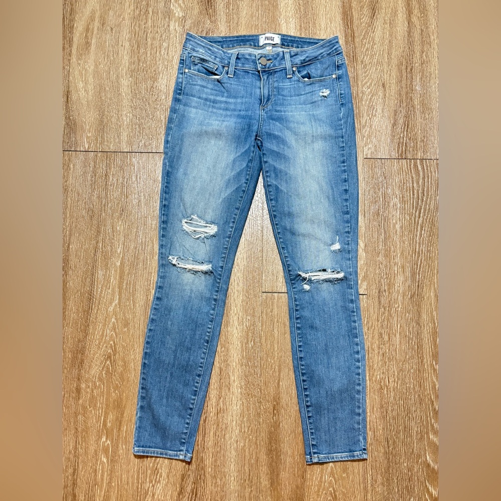 PAIGE Jeans Women’s Size 28 Verdugo Ankle Jeans - Picture 2 of 12